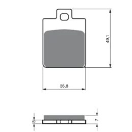 Bromsbelägg DNA, Runner,...